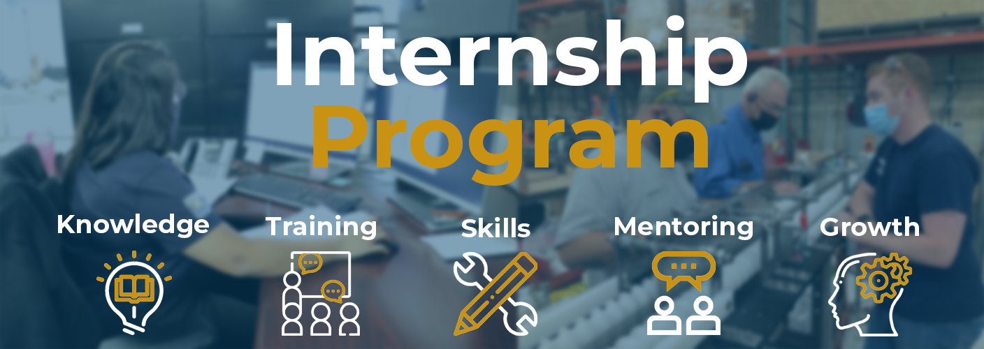 Internship Program Website Banner