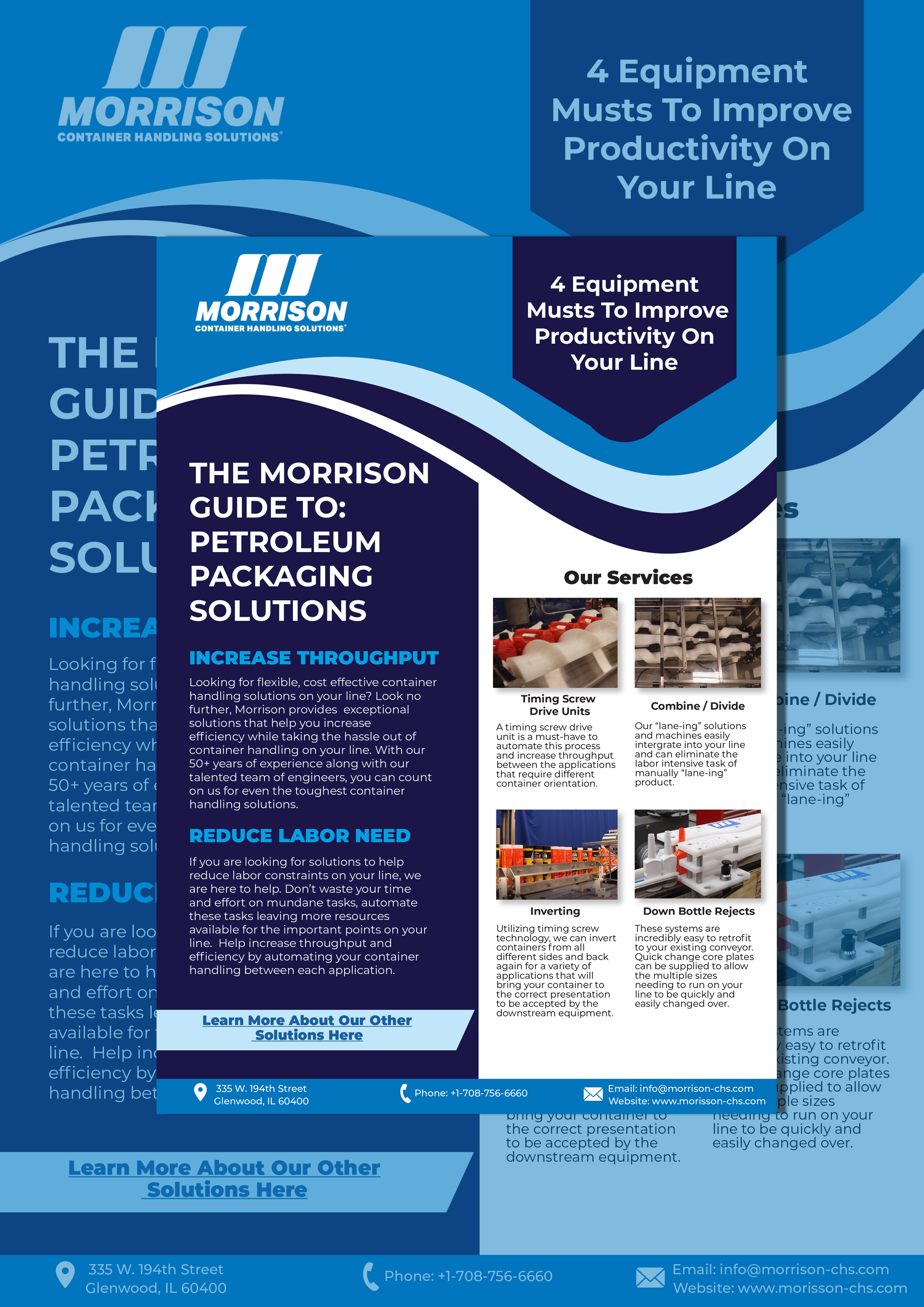 Petroleum One Sheet landing page